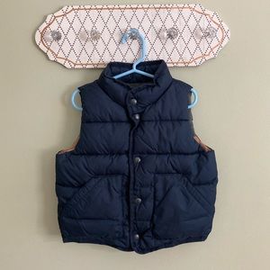 🍁Back to School🍁 BABY GAP 3T Navy Puffer Vest